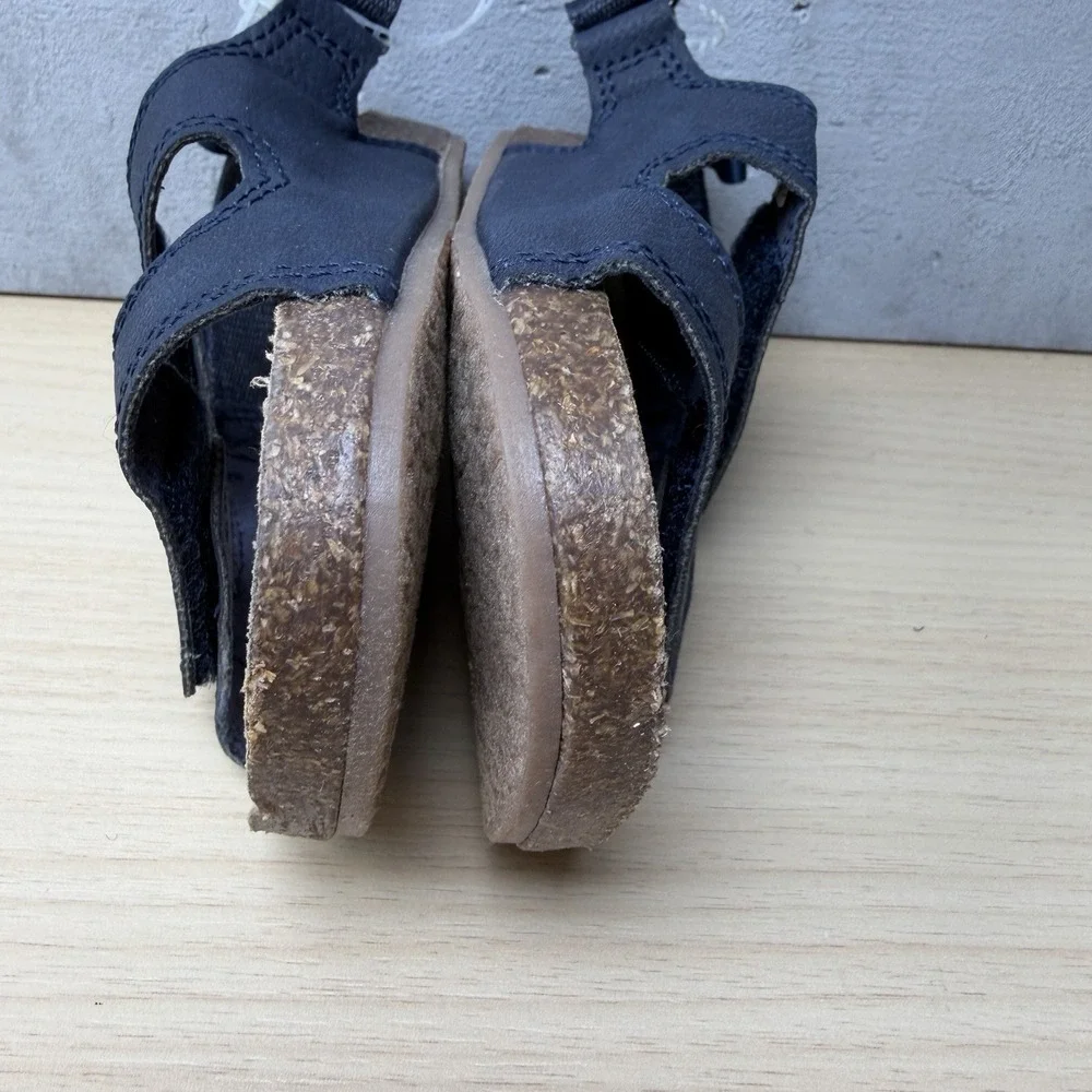 oshkosh b'gosh Navy Blue Sandles Ezequeil OS25M04B Size 10 Toddler New No Box‎